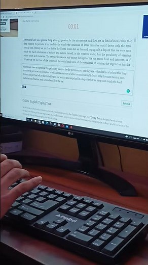 Typing test for SSC CHSL #shorts