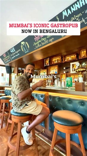 Mumbai's Iconic Gastropub now in Bengaluru! Details👇