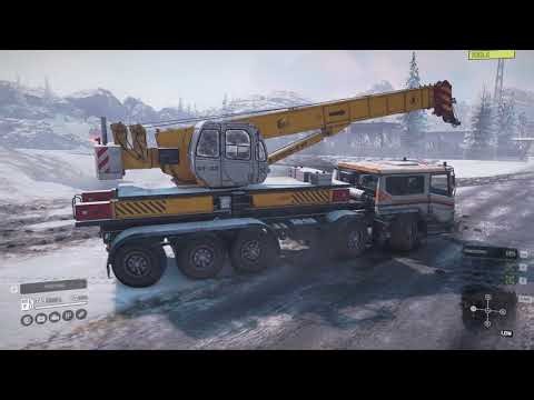 Timber - Deliver to the Sawmill Medium Logs Gameplay || SnowRunner