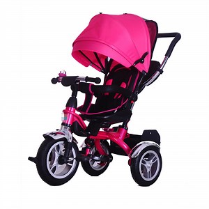 [Hot Item] Children Trike with Handlebar/ Trailer/Umbrella/ Inflatable Wheel/3 Wheel Bike Trike