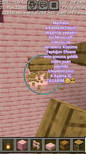 Naber ? 😎 #minecraft #minecraftturkiye #mcbuild #minecraftköy #gaming #oyun #keşfet #fyp #oyuncu 😎