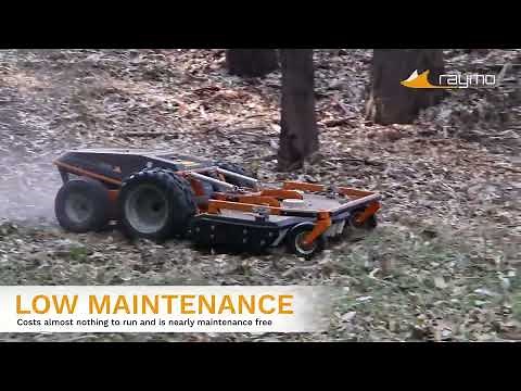 Raymo Electric Slope Mower | Performance Meets Precision