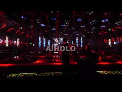 Nightclub Transformed 360 degree Holographic Experience with Life Size Avatars & Immersive Ceiling