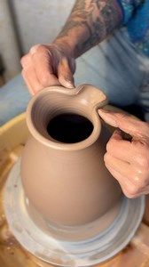 making a pitcher 🫶 | Bwpottery