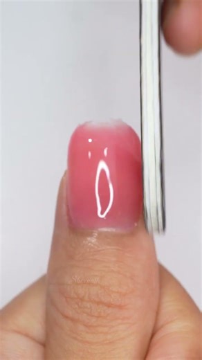 Build perfect nail extensions with poly gel + nail forms ✨ #polygelnails #nailextensiontutorial