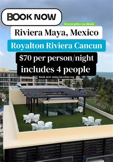 Cancún just entered its all-inclusive era 🌴🇲🇽 Royalton Riviera Cancun is the kind of resort where you can genuinely stay on property all week and still have something to do. 🏝️ Private Caribbean beach 🏊 Multiple pools swim-up bars 🌊 Kayaking, snorkeling & intro scuba lessons 🎾 Tennis beach volleyball 💦 Splash Safari water zone 🍽️ Multiple restaurants unlimited dining 💆 Royal Spa fitness center 🎶 Daily activities nighttime entertainment 🎰 On-site casino 📶 High-speed Wi-Fi 24-hour roo