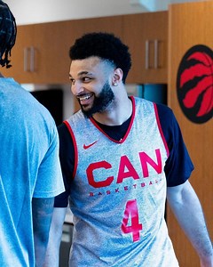In photos: Team Canada players Shai Gilgeous-Alexander, Jamal Murray warm up in 1st camp ahead of FIBA World Cup 2023