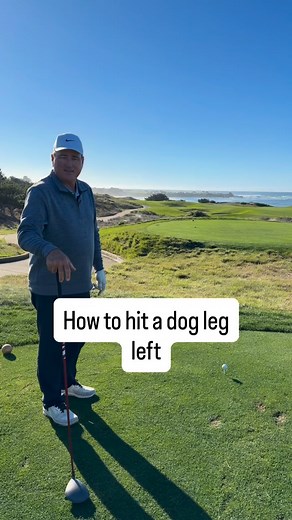 2.8K views · 11 reactions | Here’s how to create a draw shot by adjusting stance and body positioning. Focus on how to shape the ball from right to left on a dogleg hole. | Brian Mogg Golf Academy | Facebook