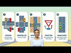 🚘🚦❤️DMV TEST, RIGHT OF WAY RULES 2026. DMVTESTMASTER