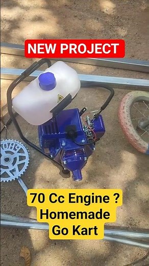 Starting My New Custom Go Kart! Small Engine & Parts Collection