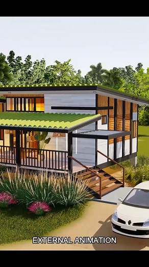 Small House Design HOUSE CODE: 00383 #simplehousedesign #housedesignideas #homedesignideas | Barrio Architect