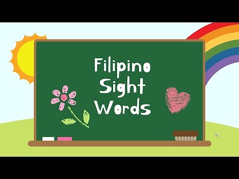 Lesson 1 | Filipino Sight Words | Mga karaniwang salita | Practice reading