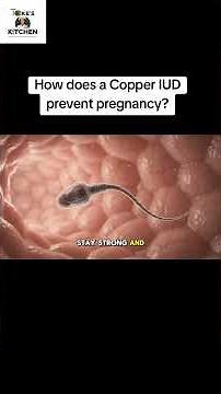 How a Tiny Copper Device Stops Pregnancy 🚫 #birthcontrol #fertilityfacts #contraception #health