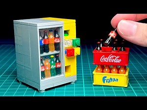 I Made a WORKING LEGO Vending Machine!