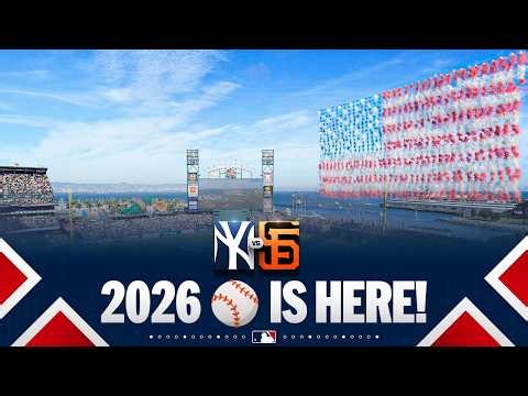 FULL INTROS ahead of 2026 MLB Opening Night! (Yankees vs. Giants, ft. ceremonial first pitch and 🇺🇸)