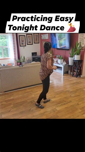 I just learned this dance last night from a line dance class and I'm practing it so I can teach it to hubby. 😉 😜 #easytonight #linedance #GoodVibesOnly | Brian and Marissa