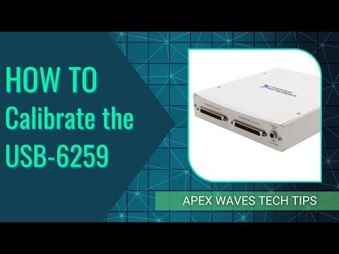 How To: Calibrate the National Instruments USB-6259