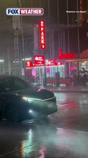 New York City Rocked By Severe Weather as Heavy Rain Slams the Big Apple