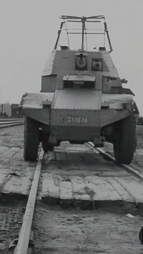A PANZERSPAHWAGEN P 204 used as armored train1943