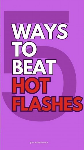 Hot Flash Relief: Menopause Management NOW!