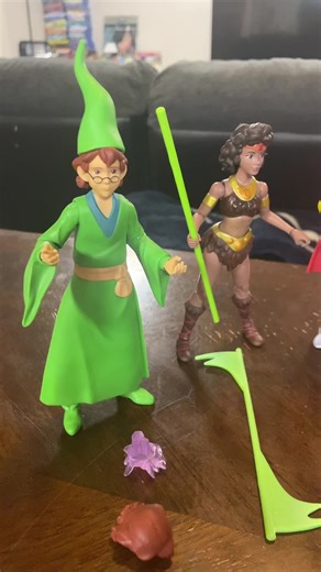 Animated Series Dungeons and Dragons action figures. I did a live last night unboxing them but wanted to do a quick 60 second review. They are worth pickup if you can still find them. I still need two figures to complete my set.