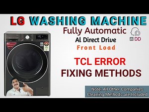 Lg Washing Machine TCL Error | IFB Samsung Bosh | Detailed Clean Methods malayalam | Renjusmediatech