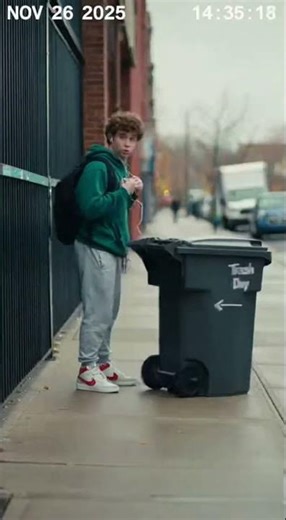 Why Is That Trash Can MOVING?! 😂🗑️
