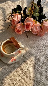 A cup of love, a kiss of chocolate and roses whispering sweet nothings in the morning light. #CoffeeAesthetic | #CozyVibes | #CupOfLove | #SoftMornings | #LatteArt | #CoffeeLovers | #RomanticVibes | #BloomAndBrew | #AestheticReel | #MorningMood | #HomeCafeVibes | #PrettyLittleThings | #CalmMornings | #MinimalAesthetic | #SlowLiving | #DailyAesthetic | #ReelItFeelIt | #ViralReels | #VisualTherapy | #ContentCreation | #haiders | Haiders