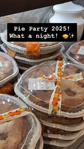 What an incredible night. 🥧✨ Our 2025 Pie Party was such a joy, and we’re still smiling looking back at all the sweet moments — the laughter, the full plates, the warm conversations, and of course… all the pies. We’re truly grateful for every single person who came out to celebrate with us. It means the world that you continue to show up year after year and help keep this tradition so special. A huge thank-you to our amazing sponsors who helped make the night possible — your support brings this