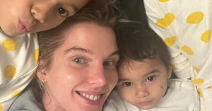 Helen Flanagan takes kids to watch their footballer dad Scott after split