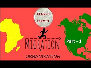 Class 8 Geography | Term 2 | Unit 1 | Migration & Urbanization | Part 1 | Samacheer Social science |