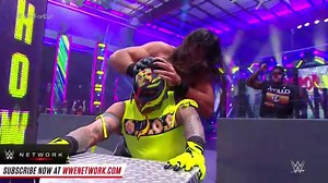 Seth Rollins zeroes in on Rey Mysterio’s eye: The Horror Show at WWE Extreme Rules (WWE Network Exclusive)