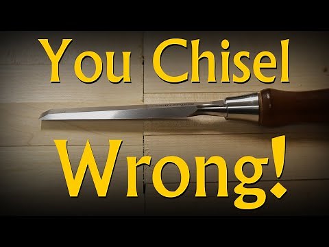 Chisel Skills, Theories, and Techniques for the Sophomore/Junior Woodworker