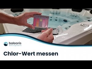 Chlor-Wert messen mit dem Schütteltester | balearis® Whirlpools