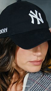 The official New York uniform. Hailey Bieber meets Yankees for DKNY Fall ‘25. | DKNY