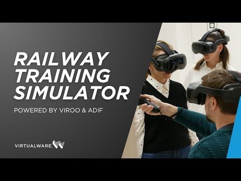RITS, the Railway Infrastructure Training Simulator | Powered by VIROO & ADIF