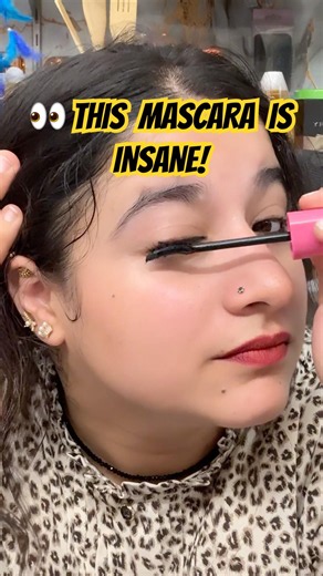 Viral Mascara Test 👀 | Long, Thick & Clump-Free Lashes? 😍 #shorts #trending