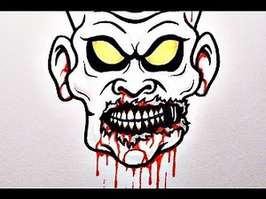 How To Draw a ZOMBIE