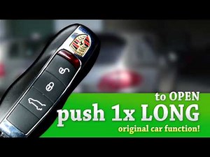 Comfort Hatch Module for Porsche Cayenne 2011 KUFATEC ENGLISH