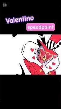 Just a quick Val speedpaint (Hazbin)
