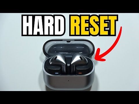 How to Reset SAMSUNG Galaxy Buds 3 - Hard Reset Tutorial