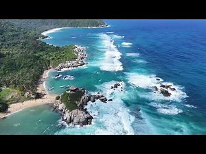 Santa Marta Beaches And Mountains Aerial Drone Reel
