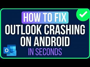 Outlook Crashing on Android [FIXED] | How to Fix Outlook App Crashing Android