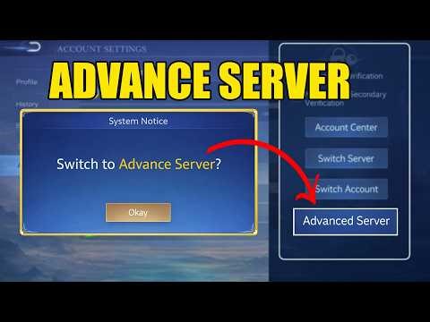 How To Get Access To the Mobile Legends Advanced Server | Get into Advanced Server in Mobile Legends