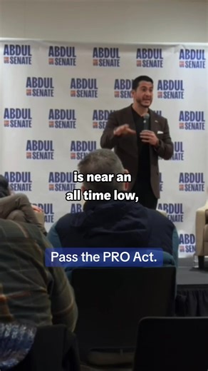 Historically low union membership. Historically high inequality. Same problem. The solution? Take on corporate power and pass the PRO Act.