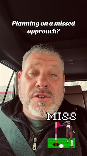 Is there a difference between “you’re going missed” and the published missed approach? Listen in! #aviation #faa #atc #pilot #airplane