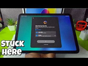 iPad Stuck in Setup Mode {unresponsive}