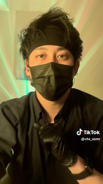 光で癒されるASMR目の検査体験