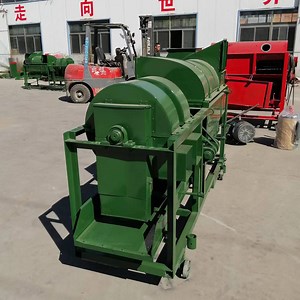 [Hot Item] Large Multi-Function Four-Wheel Traction Corn Diesel Trailer Rice Soybean Threshing Machine