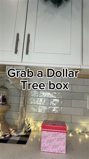 Make this cute exploding gift box for Valentine’s Day! #valentinegiftsforher #valentinegiftideas #dollartreevalentines | Sandys Planner Shop